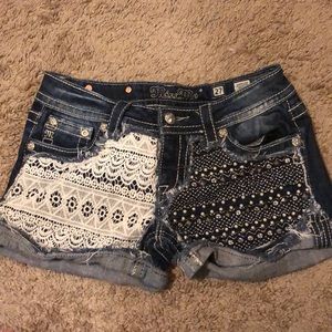 Miss Me Lace Shorts